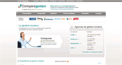 Desktop Screenshot of comparagestion.fr